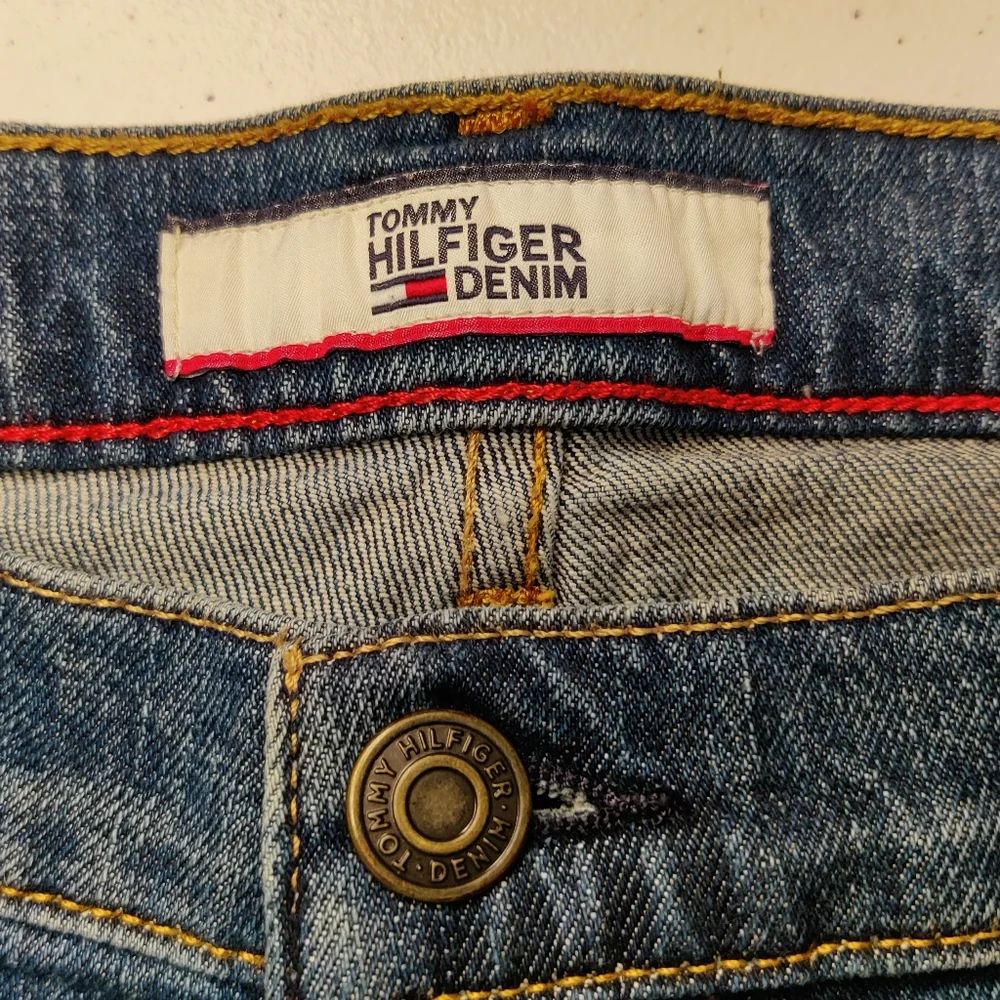 Tommy Hilfiger Blue Denim Straight Leg Men's Jeans - Picture 3 of 5